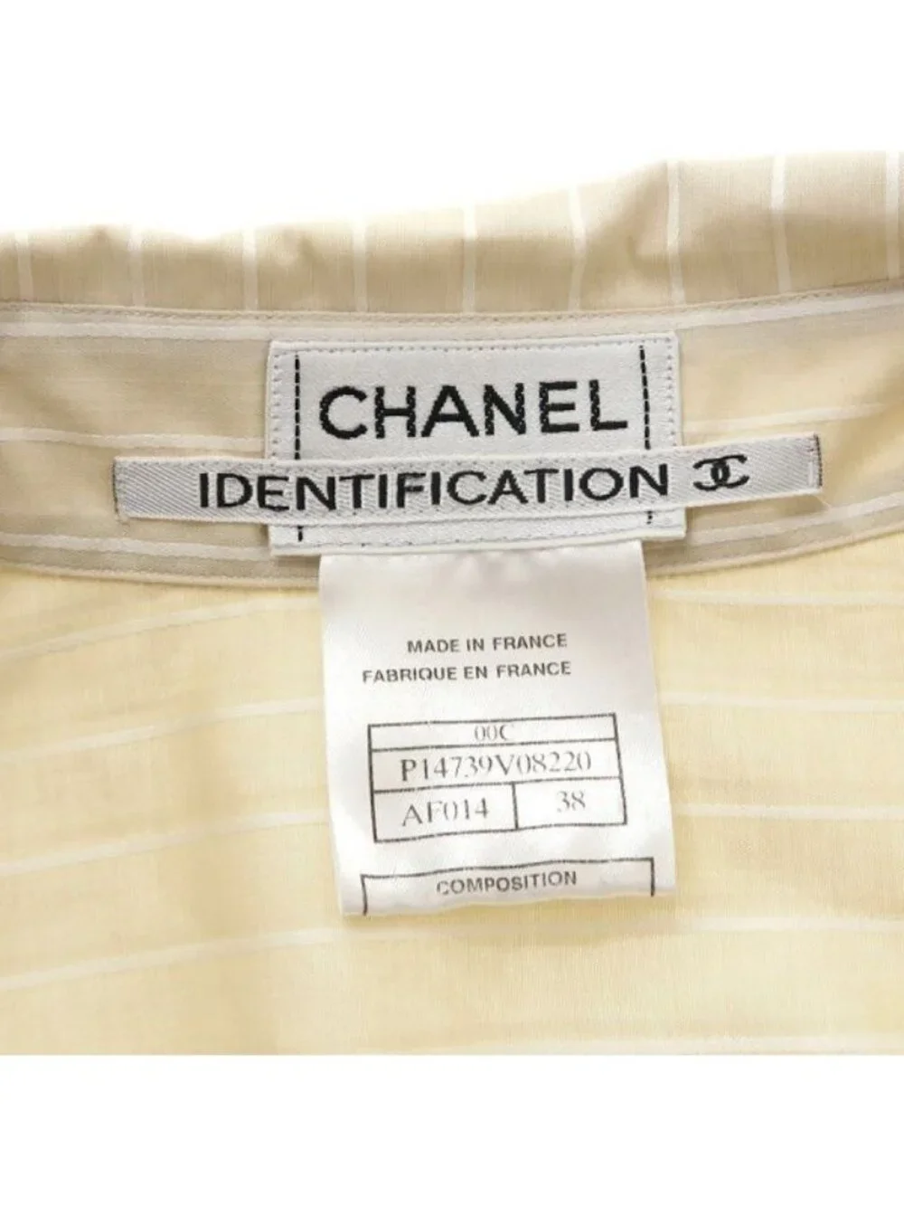Chanel 00C Shirt Beige